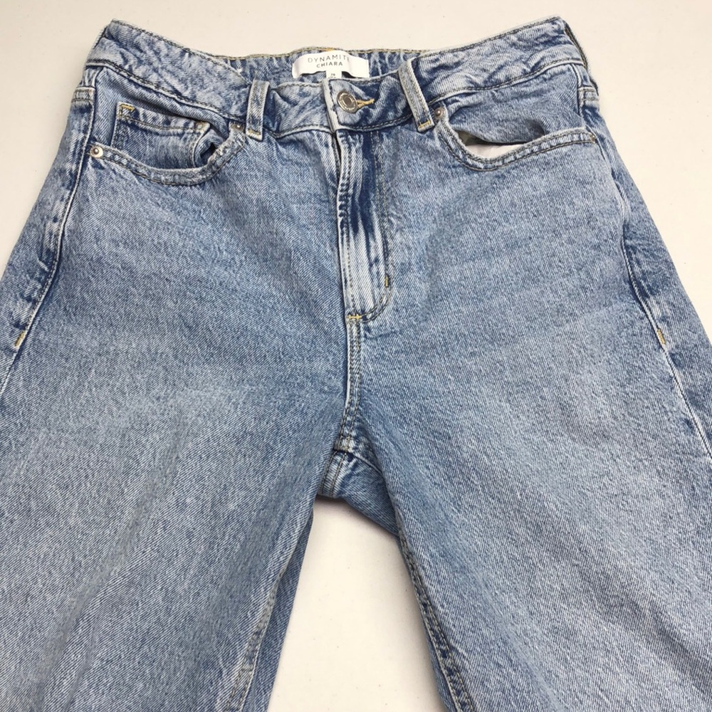 Dynamite Blue Straight Leg Jeans